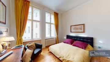 Sofort bezugsfrei -Stilvolle und ruhige Altbauwohnung in Wilmersdorfs Toplage!, 10717 Berlin, Etagenwohnung