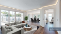 Wohn- und Essbereich (Einrichtungsbeispiel) - Erstbezug! Exklusives Leben am Wasser – Ihre Traumimmobilie mit direktem Wasserzugang