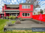 Terrasse - Wohn- und Geschäftshaus mit umgebendem Garten, Terrasse und Garage